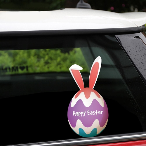 Removable & Reusable Stickers For Car HAPPY