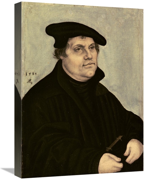 Global Gallery GCS-277146-22-142 22 in. Martin Luther Art Print - Luca