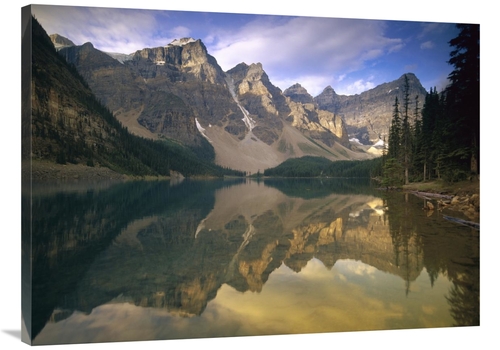 Global Gallery GCS-396804-3040-142 30 x 40 in. Wenkchemna Peaks & Mora