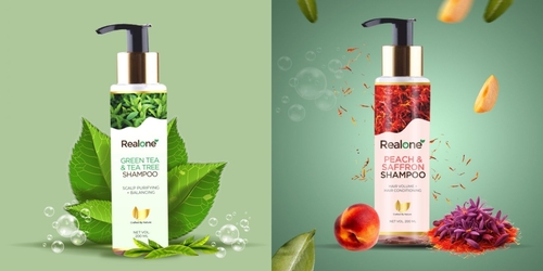 Combo Of Green Tea & Tea Tree Scalp Soothing Shampoo | 200 Ml And