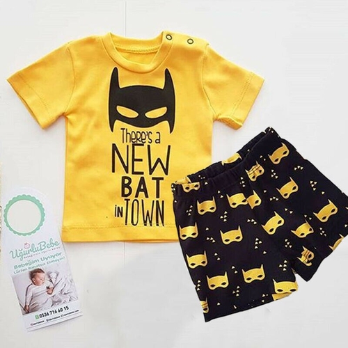 Emmababy 2Pcs 2019 New Summer Boys Clothing Sets