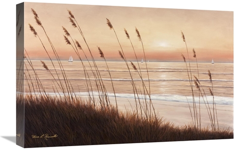 Global Gallery GCS-398717-1624-142 16 x 24 in. Breezy Sunset Art Print