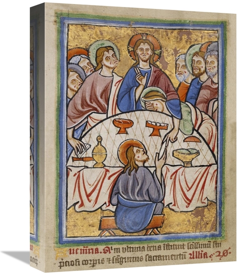 Global Gallery GCS-457575-1216-142 12 x 16 in. The Last Supper Art Pri