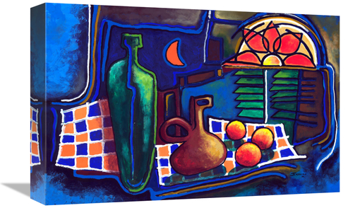 Global Gallery GCS-477347-1218-142 12 x 18 in. Three Oranges Art Print