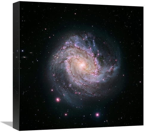 Global Gallery GCS-450035-1818-142 18 x 18 in. M83 - Spiral Galaxy - H