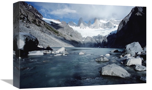 Global Gallery GCS-451456-1218-142 12 x 18 in. Granite Spires Band Sto