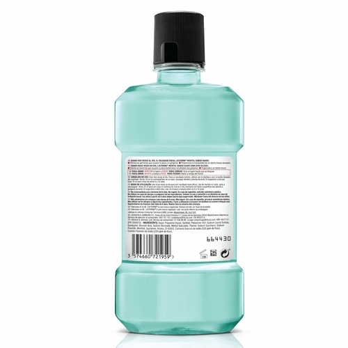 Mouthwash Listerine Cool Mint Zero Alcohol 500 ml