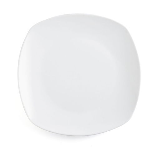 Flat Plate Quid Novo Vinci White Ceramic Ø 26,6 cm 26,6 cm (6 Units)