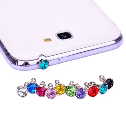 10pcs Bling Universal 3.5mm Cell Phone Earphone