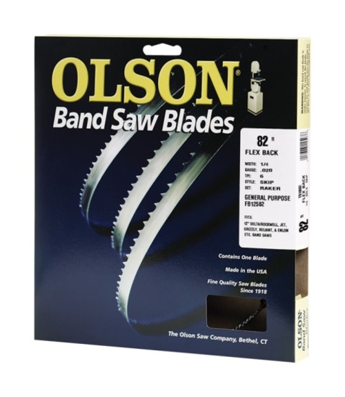 Olson Saw WB56382DB 0.25 x 82 in. Blade Band  6 TPI