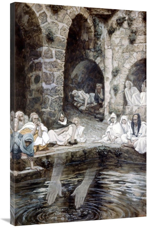 Global Gallery GCS-280468-40-142 40 in. Pool of Bethesda Art Print - J