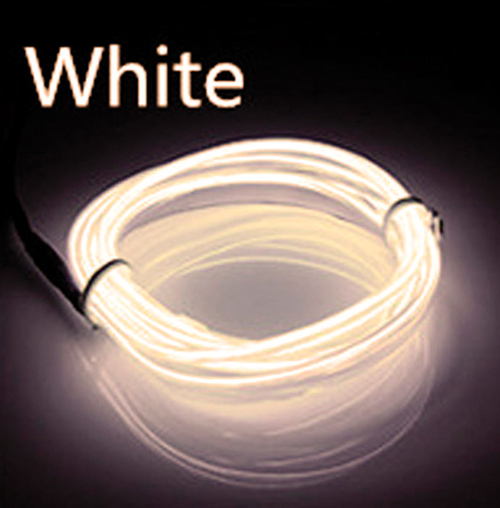 Celebrations 9761628 Plastic Neon Rope Light Set, Warm White