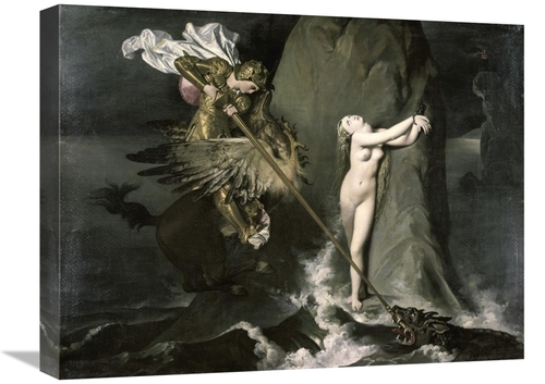 Global Gallery GCS-278061-22-142 22 in. Angelica Saved by Ruggiero Art