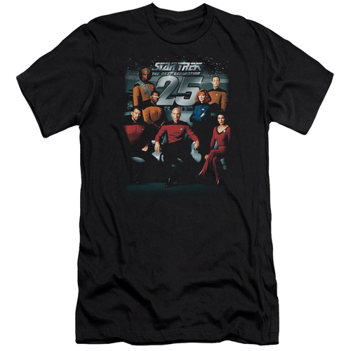 Trevco CBS1084-PSF-4 Star Trek & 25th Anniversary Crew Adult Cotton Pr