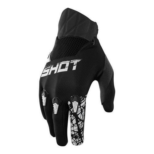 Motorbike Gloves Shot Race Gear Cross Devo Black