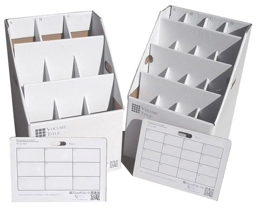 Advanced Organizing Systems SlantFile-9 9 Slot Rolled Document Storage