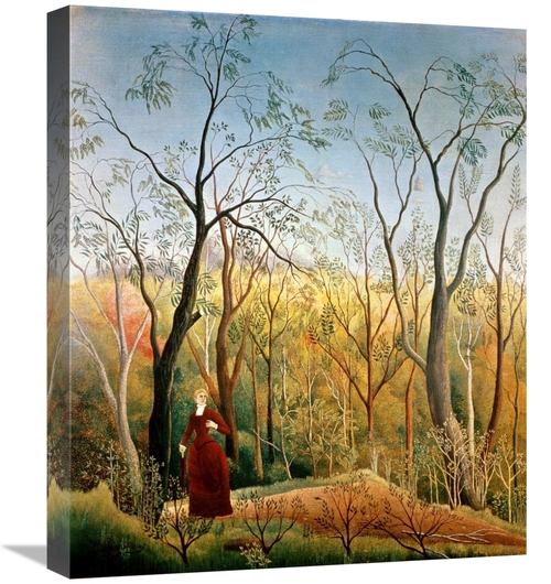 Global Gallery GCS-279881-22-142 22 in. A Stroll in the Woods Art Prin