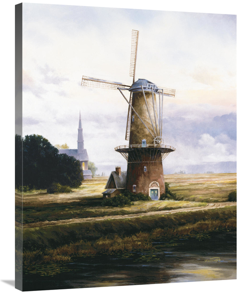 Global Gallery GCS-115770-2835-142 28 x 35 in. Breeze Over Zeeland Art