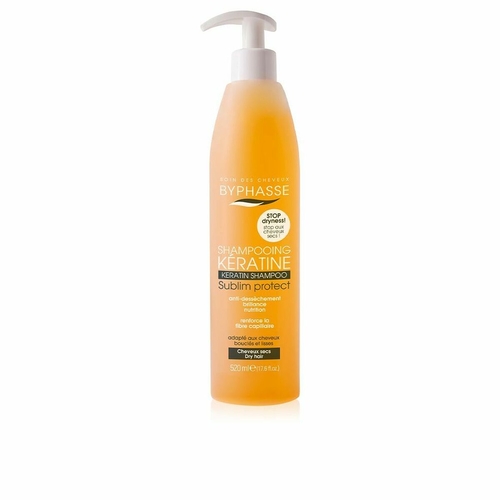 Dermo-protective Shampoo Byphasse 1000052029 Anti-drying Keratin 250