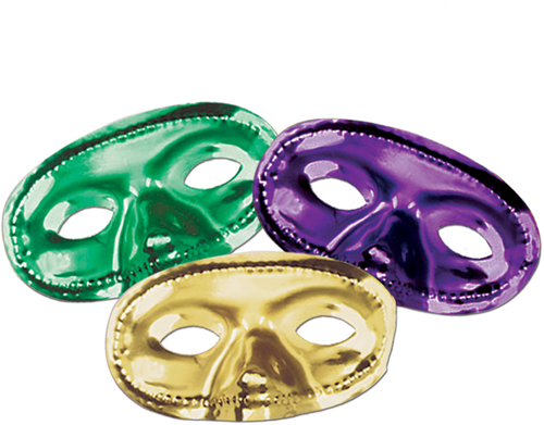 Metallic Half Masks