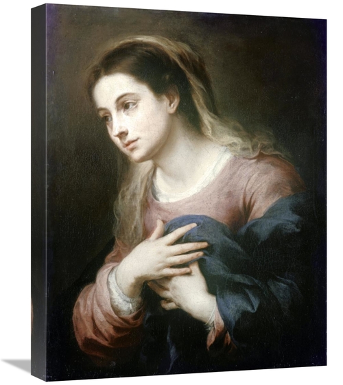 Global Gallery GCS-278811-22-142 22 in. Virgin of the Annunciation Art