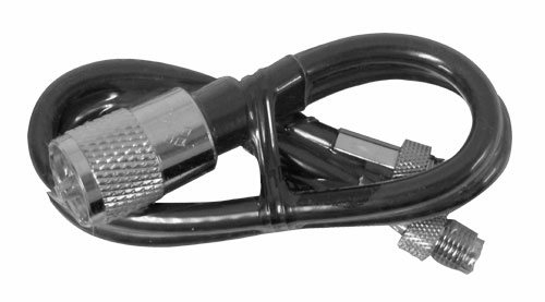 Procomm 1DHFMPL Male PL259 to Double Female Mini UHF