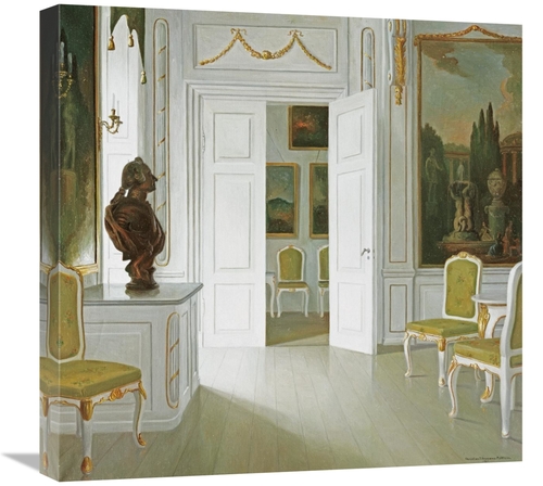 Global Gallery GCS-268587-22-142 22 in. An Interior of a Salon - Frede