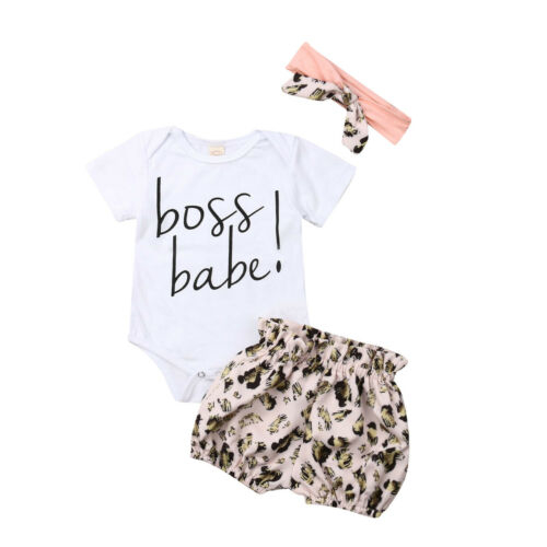 Newborn Infant Toddler Baby Girls Clothes Tops