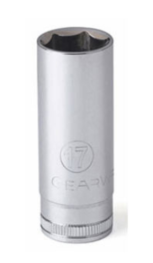 KD Tools KDT80150 .25 in. Drive 15mm 6 Point Deep Chrome Socket