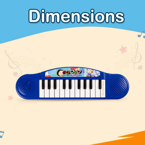 Mini Portable Piano Keyboard Musical Toy for