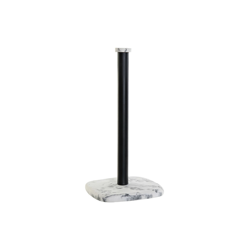 Kitchen Paper holder DKD Home Decor White Black Metal Resin 16 x 16 x