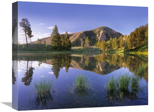 Global Gallery GCS-396676-1620-142 16 x 20 in. Bunsen Peak Reflected i