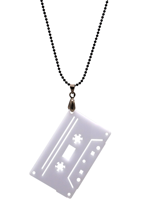 Cassette Tape Necklace