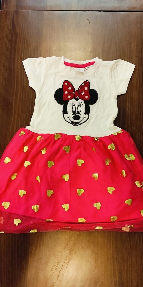 Tags N Togs Toddler Girls Flower Print Long Sleeve Dress || Flower
