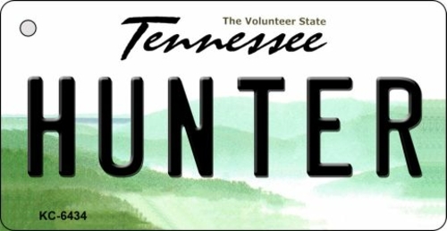 Smart Blonde KC-6434 Hunter Tennessee License Plate Key Chain - 1.5 x 