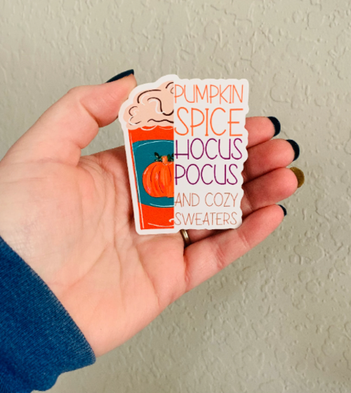 Fall Things -Fall Sticker/Magnet
