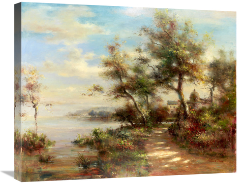 Global Gallery GCS-132395-2228-142 22 x 28 in. Afternoon Walk Art Prin