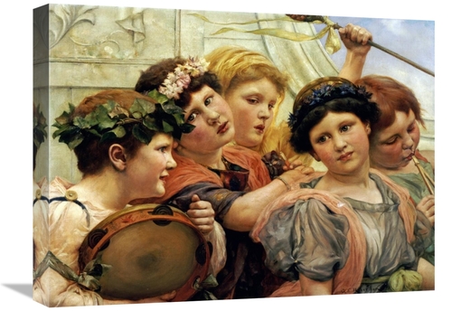 Global Gallery GCS-267173-22-142 22 in. The Young Musicians Art Print 