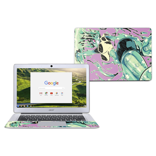 MightySkins ACCR14-Slime Skin for Acer Chromebook 14 in. CB3-431 - Sli