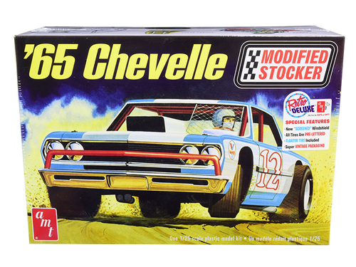Skill 2 Model Kit 1965 Chevrolet Chevelle Modified Stocker 1/25 Scale