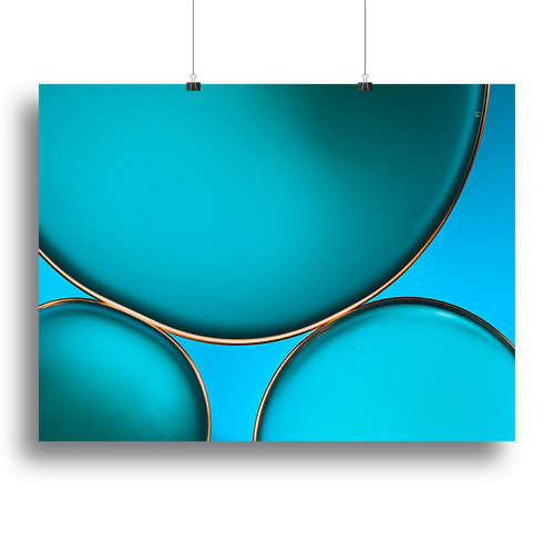 Oil And Water Canvas Print or Poster