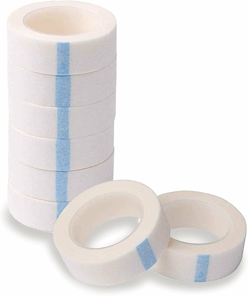 Paper Surgical Tapes, 1 inch x 10 yds. Pack of 12 White Breathable