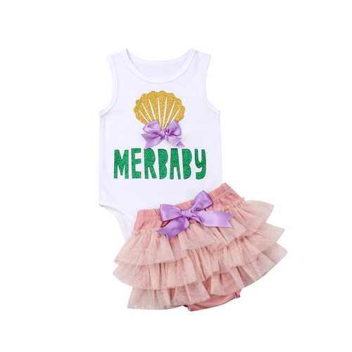 Baby Summer Clothes Set Newborn Babies Girl