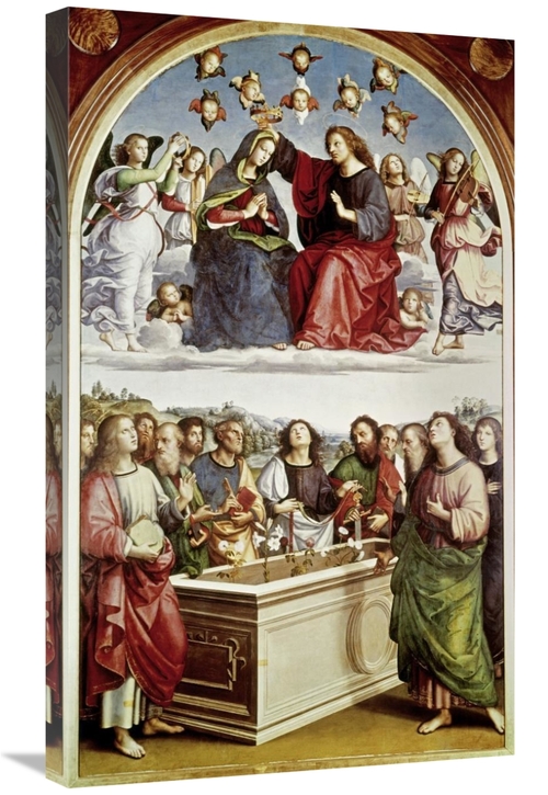 Global Gallery GCS-279515-30-142 30 in. Coronation of the Virgin Art P