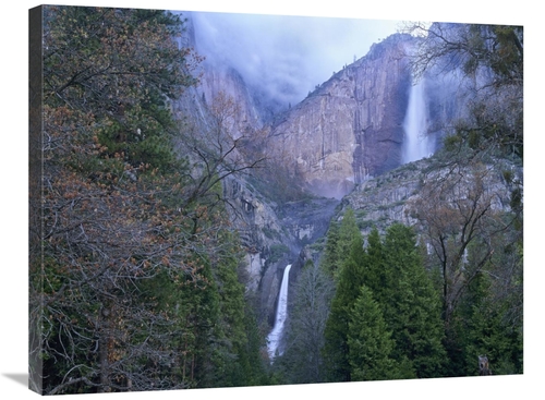 Global Gallery GCS-396544-2432-142 24 x 32 in. Yosemite Falls in Sprin