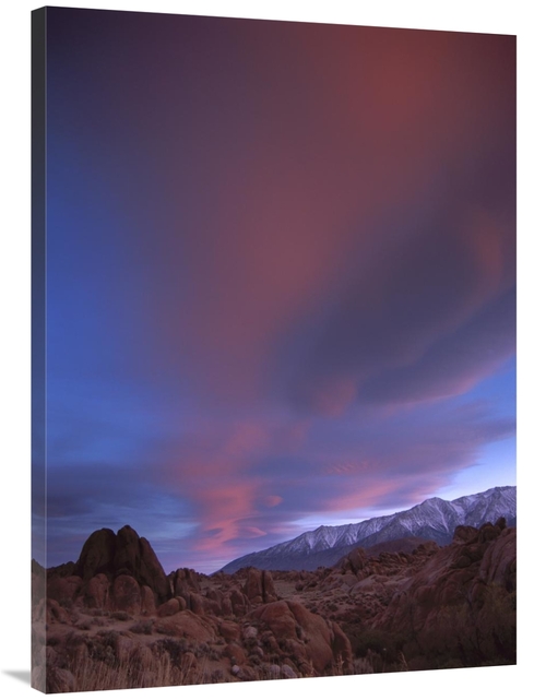 Global Gallery GCS-452069-3040-142 30 x 40 in. Sunrise Over the Sierra