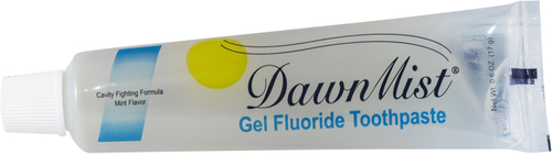 DawnMist Fluoride Gel Toothpaste - 0.6 oz, Mint