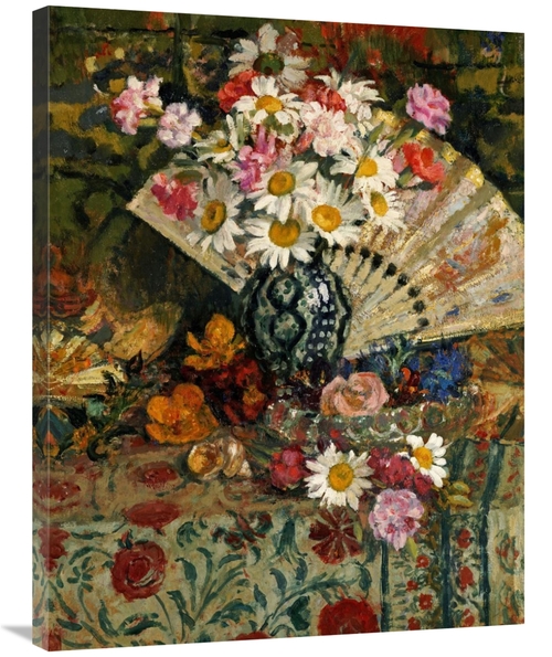 Global Gallery GCS-266763-36-142 36 in. Still Life with a Fan Art Prin