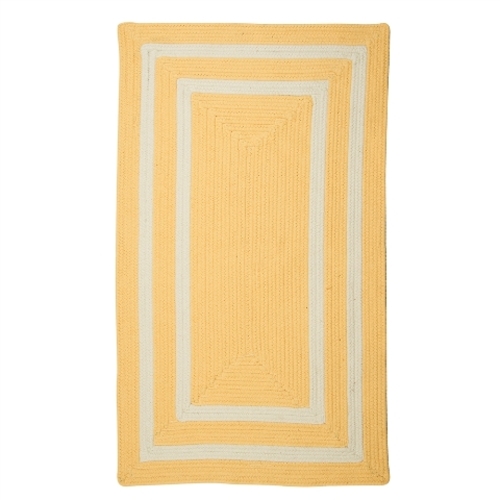 Colonial Mills Rug PY31R096X132R 8 x 11 ft. La Playa Braided Rug  Sun 