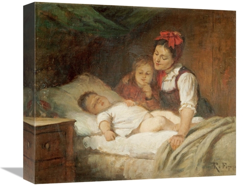 Global Gallery GCS-266292-16-142 16 in. The Sleeping Babe Art Print - 